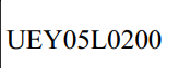 UEY05L0200
