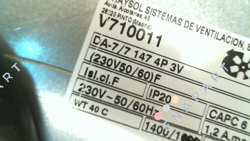 DA 7/7 CM 147 W 4 P 3 V  / V710011