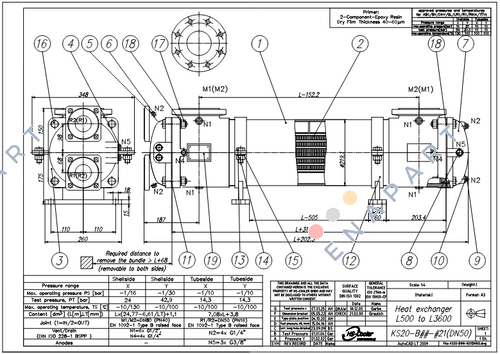 KS20-BCN-121(DN50) L500