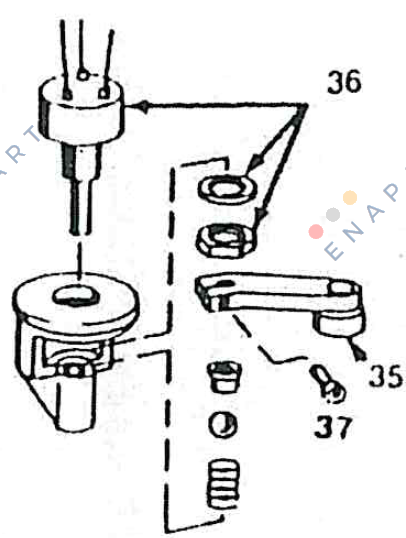 Index 35: Lever arm+bearing