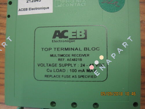 AE4821B Terminal óptico receptor multimodo