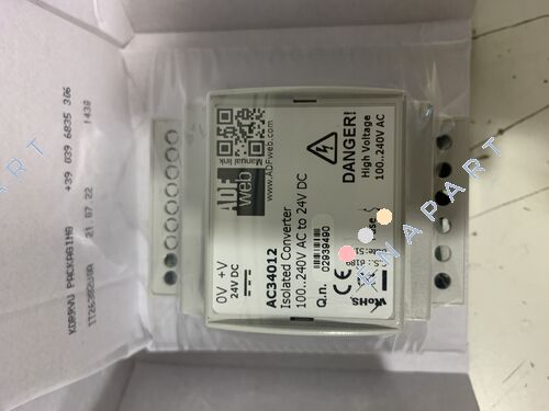 AC34012 Fonte de alimentação 24V DC estabilizada com trilho DIN 35