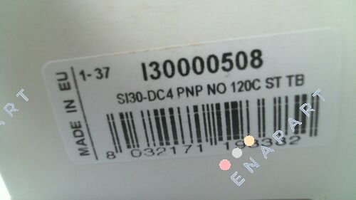 I30000508 (SI30-DC4 PNP NO 120C ST TB-Pin) Sensor especial