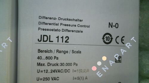 1599252 JDL-112 pressostato diferencial