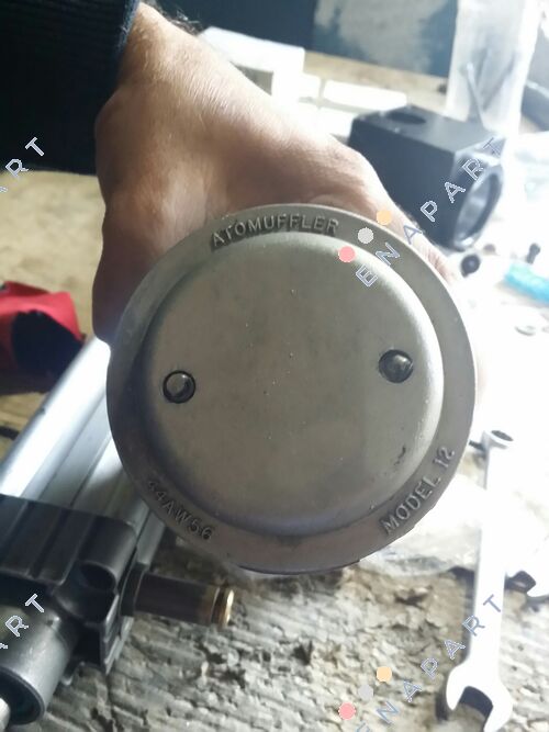 0111012 Silenciador de exaustão de ar 1 ¼ “-NPT