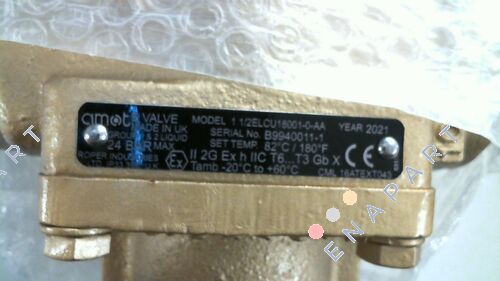 1 1/2ELCU18001-0-AA Furo nominal da válvula: 1 1/2 “(40mm)