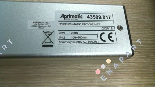 43509/017 WI-MATIC ATC300E CONHECEU. OPERADOR DE CORRENTE