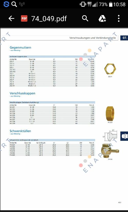 258414  568M-9 Kupplungsstecker NG8