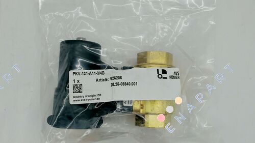 626206 / PKV-131-A11-3/4B Válvula coaxial de 2/2 vias
