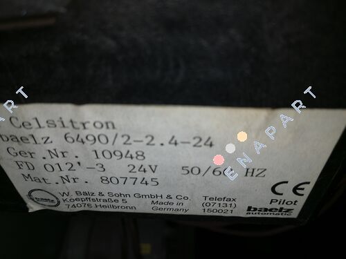 6490-0222 Controlador de temperatura PID baseado em microprocessador com saída de três posições