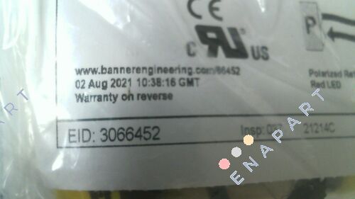 3066452 / QS18VP6LPQ8 Sensor óptico polarizado retrorrefletivo