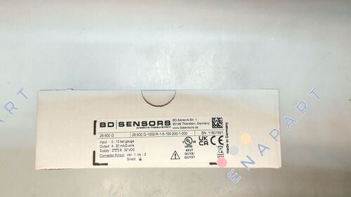26.600 G-1002-R-1-5-100-200-1-000 Transmissão de pressão