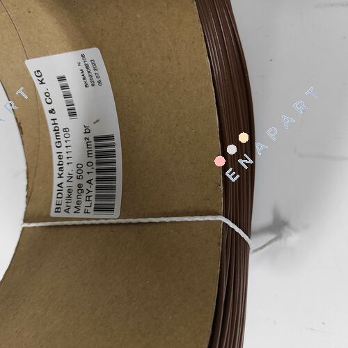 1111108 // FLRY-A 1,0 mm² br Cabo automotivo FLRY-A 1,0 mm² Marrom