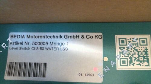 500005 sensor de nível de água