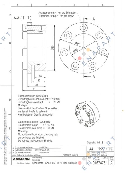 1006-050-080 Acoplamento