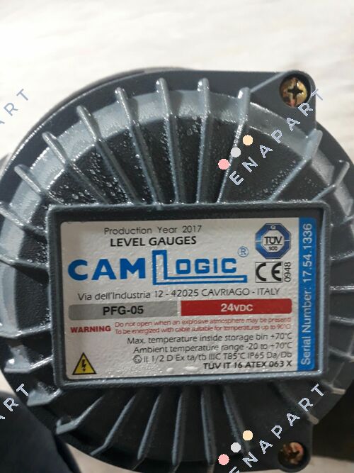 PFG05F24CC AC4PVC1/PCP051000 Medidor de nível com flange