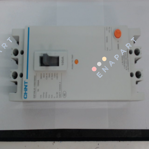 DZ15LE-100/3902 Disjuntor de corrente residual, 100A, sensibilidade de 30mA