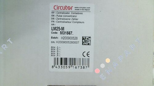 LM25-M Centralizador de impulso