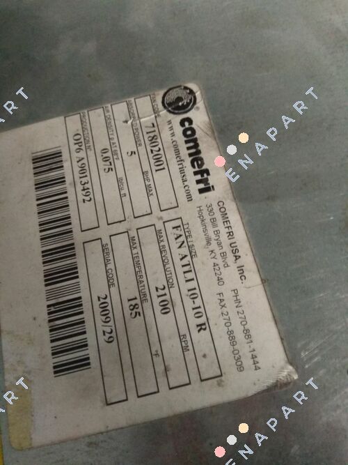 71802001 Caixa do ventilador