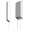 Aluminium housed