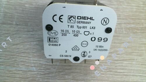 15 MIN., RASTUNG, 2 POL 26014-060 Temporizador