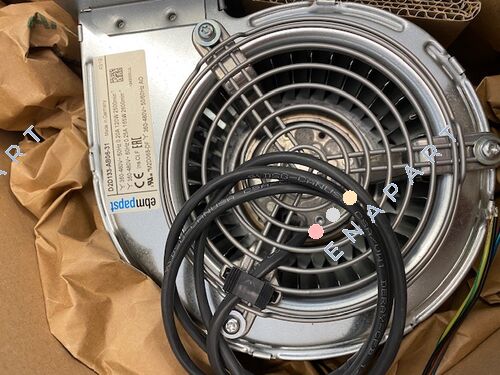 D2D133-AB06-31 Ventilador de fluxo duplo
