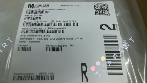 RG160-28/56S Sopradores e centrífugos vacilantes