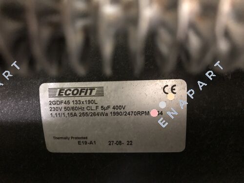 2GDF45 133x190L-E19-A1-3SP ventilador