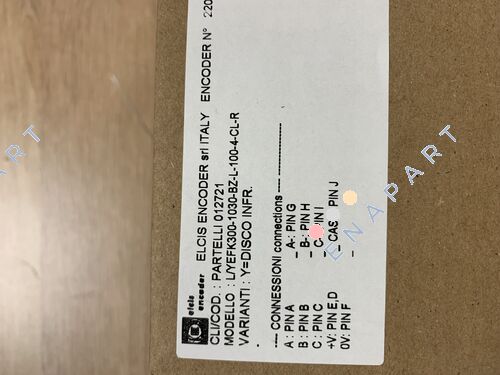 L/YEFK300-1030-BZ-L-100-4-CL-R Codificador