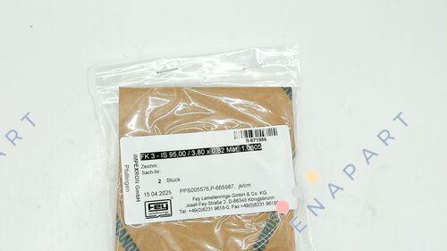 FK 3 - IS 95,00 / 3,80 x 0,82 Mat. 1.0605 (PPS005576) Anéis lamelares