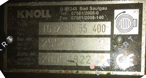 TG 32-86/55 400-1-1-0-0-0-0-0-0-1 - obsolete, alternative - Type: MTR20-7/4A-W-A-HQQV  Bomba Kreisel