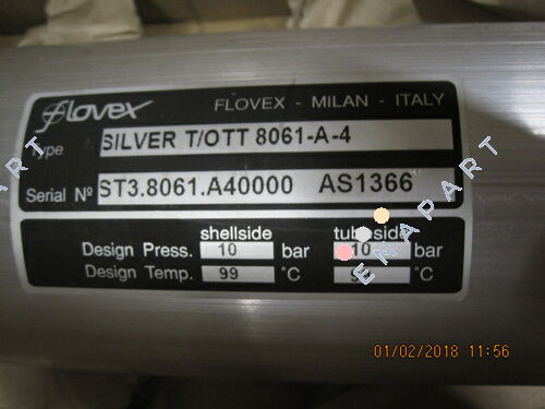 002014 / T-OTT-8061-A-4 trocadores de calor
