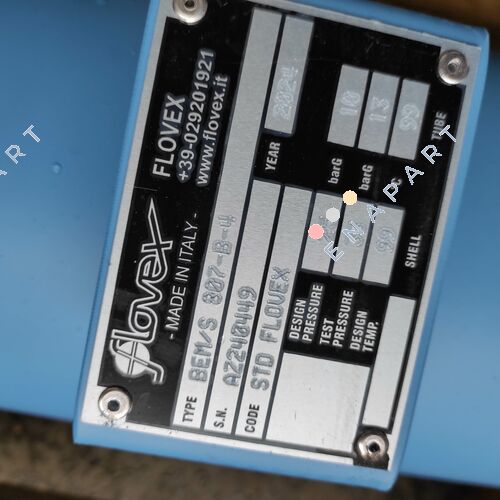 112043 / BEM-S-807-B-4 HPS25 trocador de calor