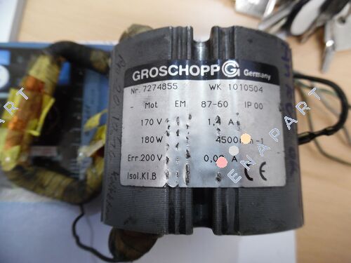 500761 Motor de engrenagem assíncrono AC