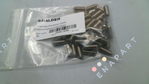 22030.0208 Êmbolo de mola com esfera e hexágono interno