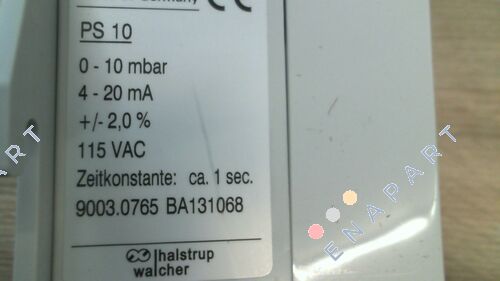 9003.0765 Sensor de pressão