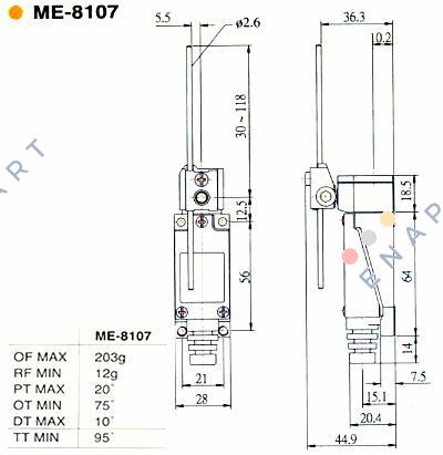 ME-8107 Interruptor limite