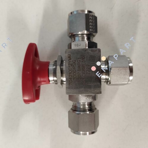 7G4210G12YMM Válvula de esfera de 3 vias