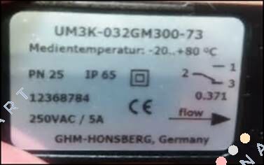 UM3K-032GM300-73 Interruptor de Fluxo