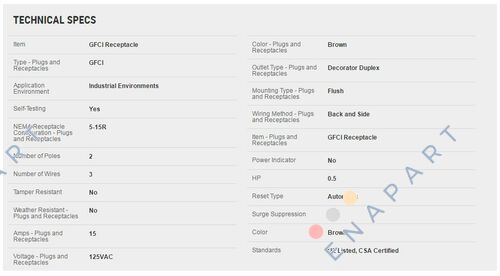 39EA18  Receptáculo