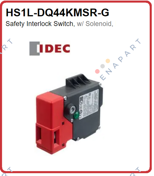 HS1L-DQ44KMSR-G Interruptor de bloqueio de segurança