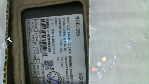 S4C000309  J4C-S55 F05/F07 17mm Atuador rotativo