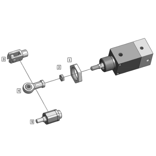 ATTACHMENTS FOR CLAMPING CYLINDERS