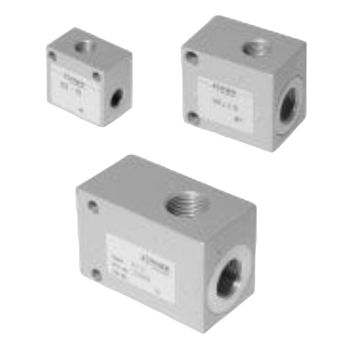 THROTTLE AND THROTTLE CHECK VALVE TYPE ED 1/6 AND EDR 1/6