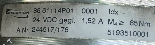 86 61114P01-0001 Freio + Armadura