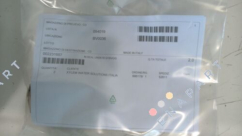 002231657 SVI1601/07S226T/D Kit de vedação mecânica
