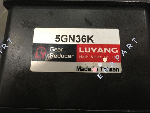 5GN36K  Redutor de engrenagens