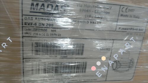 EVF130000 6 08 válvula solenóide de gás