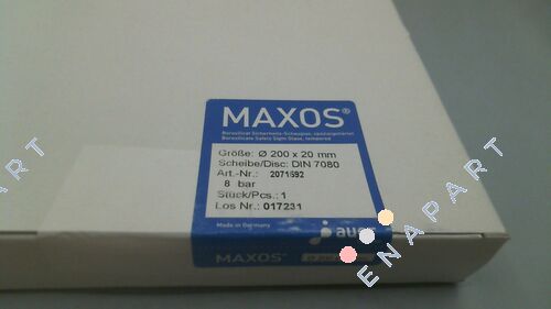 2071592 / DIN 7080 200x20mm Vidro de visão de segurança