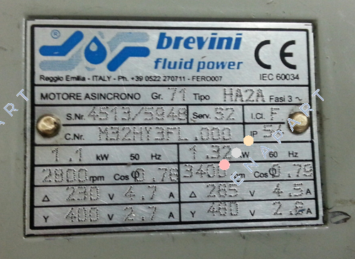 M32HY3FL.000 MOTOR ELÉTRICO TRIFÁSICO